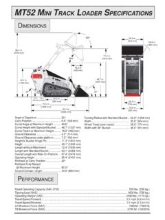 bobcat mt52 spec sheet